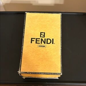 Fendi  Zucca Blk/Sand Mules